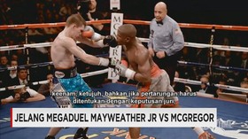 Jelang Megaduel Mayweather JR vs McGregor