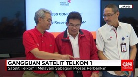 Gangguan Satelit Telkom 1