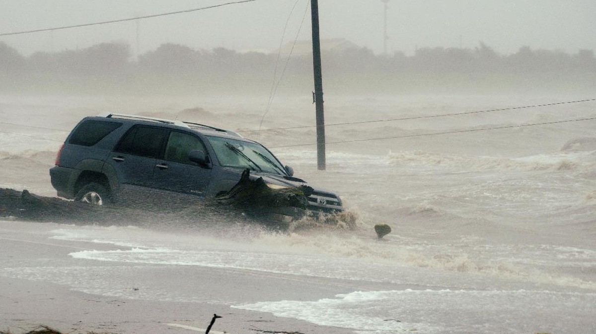FOTO: Texas Dibelenggu Badai Harvey