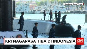 KRI Nagapasa 403 Tiba di Indonesia Hari Ini