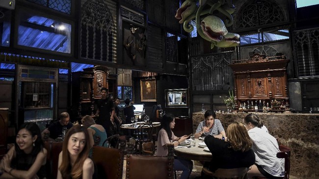 FOTO: Kala Restoran Bangkok Mulai Sajikan Serangga