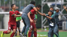 FOTO: Perunggu Pelipur Duka Timnas Indonesia