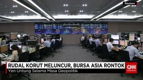 Rudal Korut Meluncur, Bursa Asia Rontok