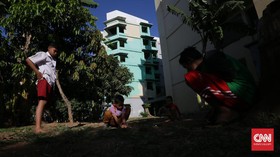 Atap Rusun Marunda Jakarta Ambruk, Warga Direlokasi ke Rusun Nagrak