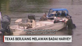 Warga Texas Berjuang Melawan Badai Harvey