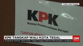Polisi Jaga Kantor Wali Kota Tegal