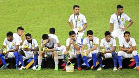 FOTO: Nasib Nahas Timnas Malaysia Keok di Final