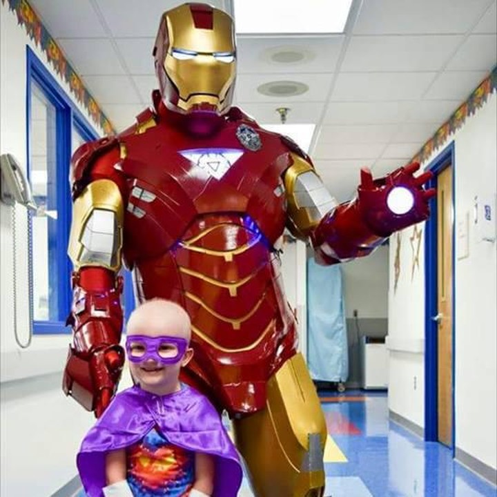 <p>Cole ingin terus ingin dengan berbagi kebahagiaan, terutama pada anak-anak yang sakit kanker. (Facebook: Heroes & Cops Against Childhood Cancer)  </p>