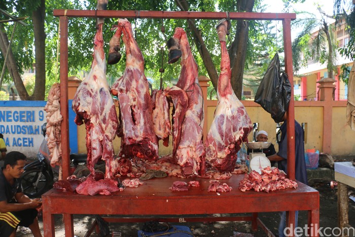 Tradisi meugang jelang Idul Adha di Aceh