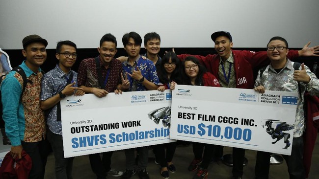 Mahasiswa Universitas Surya mengharumkan nama Indonesia di ajang Animasi Asiagraph Reallusion Award 2017 di Taiwan. Mereka meraih juara pertama.