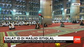 JK Salat Iduladha di Masjid Istiqlal