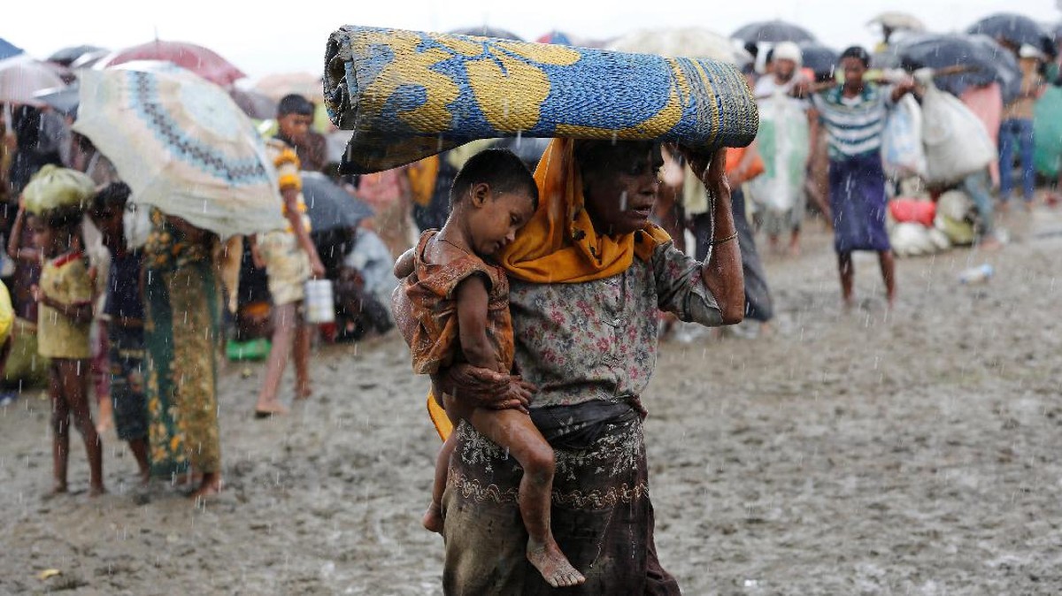 FOTO: Derita Rohingya Kala Iduladha