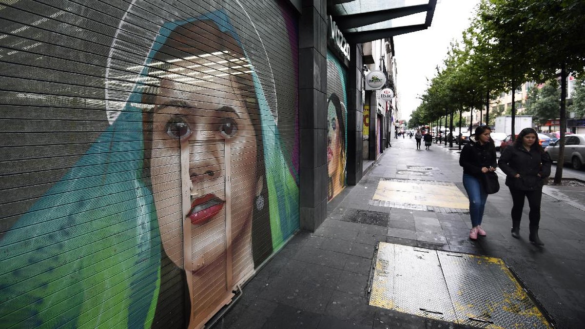 FOTO: Menikmati Mural di Jalanan Mexico City