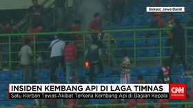 Ricuh Kembang Api, Penonton Tewas pada Laga Timnas Lawan Fiji