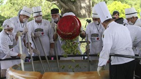 FOTO: Meksiko Pecahkan Rekor Dunia dengan 3 Ton Guacamole