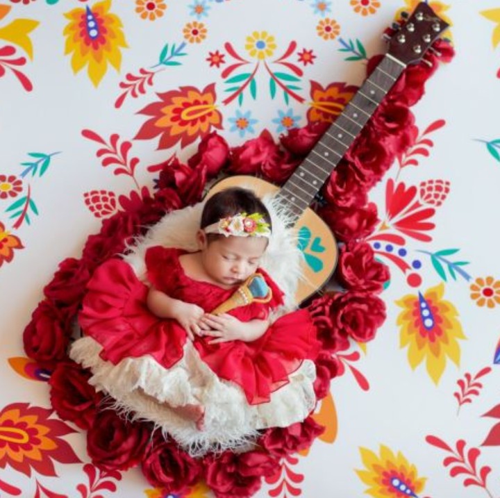 Ini dia Putri Elena dari Avalor dengan gaunnya yang merah mempesona. (Foto: Belly Beautiful Portrait via Babble)