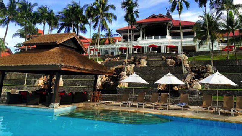 Hampir di setiap libur panjang Bintan Lagoon Resorts (BLR), Bintan, Kepri selalu dipadati wisman Malaysia dan Singapura.