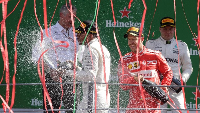 Keunggulan 59 poin dari Sebastian Vettel membuat peluang Lewis Hamilton menjadi juara Formula 1 terbuka lebar. Hamilton bisa juara di seri AS, 22 Oktober.
