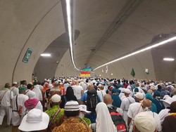 Kapan Jemaah Haji Melewati Terowongan Mina?