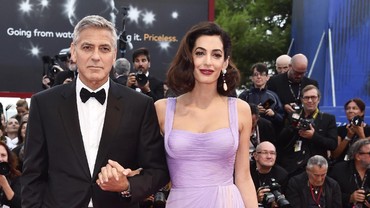 Nurut dengan Istri, George Clooney Tidak Akan Gunting Rambut Anak
