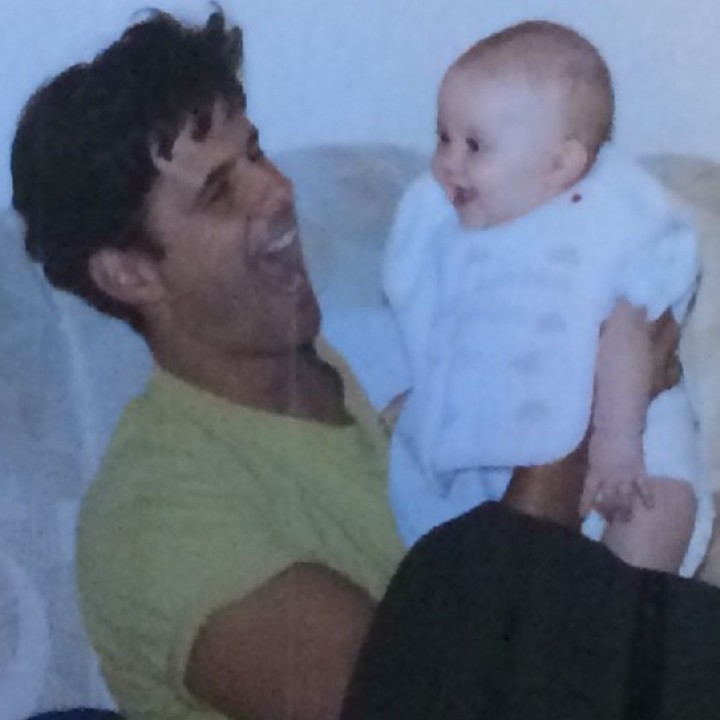 Yeay! Ariana Grande bayi lagi main sama ayahnya. (Foto: Instagram/ @arianagrande)