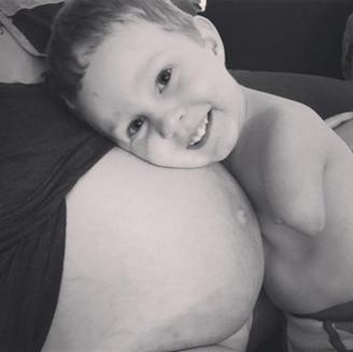 Awalnya Katie Whiddon, sang ibu, sangat terpukul akan keadaan sang anak yang bahkan sudah diketahui sebelum lahir. Foto: Instagram/katiewhiddon