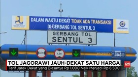 Kini, Bayar Tol Jagorawi Cuma Satu Kali