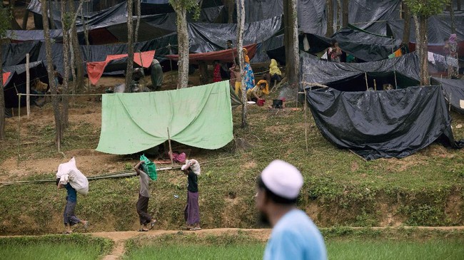 FOTO: Situasi Pengungsi Rohingya di Kamp Bangladesh