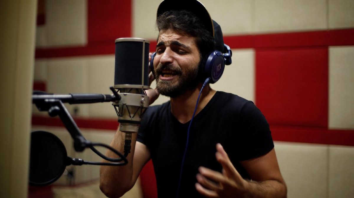 FOTO: Senandung Rap dari Gaza