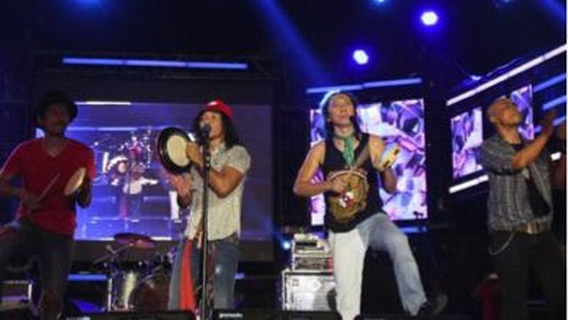 Giliran band papan atas Tanah Air, Slank yang akan menghebohkan Atambua, Belu, Nusa Tenggara Timur.
