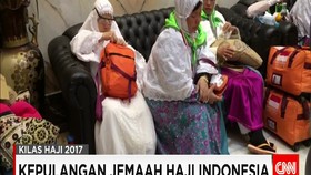Kepulangan Jemaah Haji Indonesia