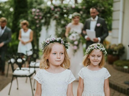 Foto: <i>Cute</i>!  Saat si Kecil Jadi <i>Bridesmaid</i>