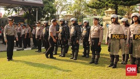 Demo Rohingya Borobudur, Polisi Sekat Perbatasan Jateng-Jabar