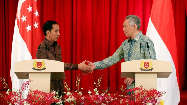 Jokowi Harap RI-Singapura Perbanyak Kerja Sama Bangun KEK