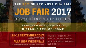 Sekolah Tinggi Pariwisata Nusa Dua Bali Gelar Job Fair