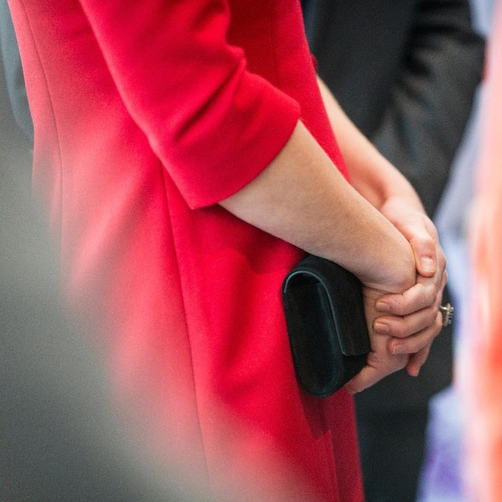 <p>Masih saat hamil Putri Charlotte. Hmm, berapa usia kandungan Kate saat itu ya? (Foto: Paul Rogers- WPA Pool/ Getty Images)</p>