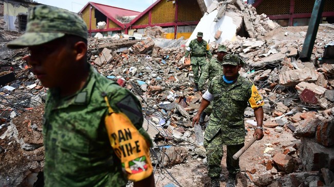 Wali Kota Juchitan menyebut gempa berskala 8,1 skala Richter yang menewaskan 60 orang di Meksiko itu sebagai peristiwa paling mengerikan dalam sejarah.