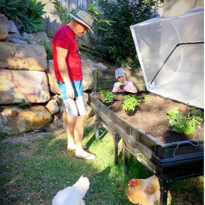 <p>Berkebun juga dapat meningkatkan bonding anak dengan orang tua atau anggota keluarga lainnya. (Instagram: vegepod)</p>