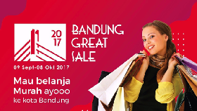 Bandung Great Sale 2017 Tawarkan Banyak Diskon Menarik