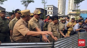 Djarot, di Antara Peresmian Proyek Warisan Jokowi-Ahok