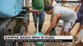 Dampak Badai Irma Bagi Warga Havana, Kuba