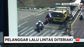 VIDEO: Teriakan Petugas dan Sipu Malu Pelanggar Lalu Lintas