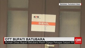 KPK Segel Rumah Dinas Bupati Batubara
