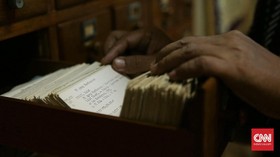 FOTO: Menengok Nasib Pusaka Sastra Indonesia di Sudut Cikini