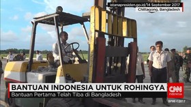 Bantuan Indonesia untuk Rohingya Tiba di Bangladesh