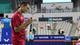 Jonatan Christie ke Perempat Final Malaysia Masters 2018