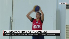 Persiapan Tim 3x3 Basket Indonesia