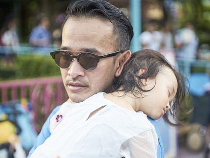 Foto-foto Ini Buktikan Ruben Onsu adalah <i>Super Dad</i>