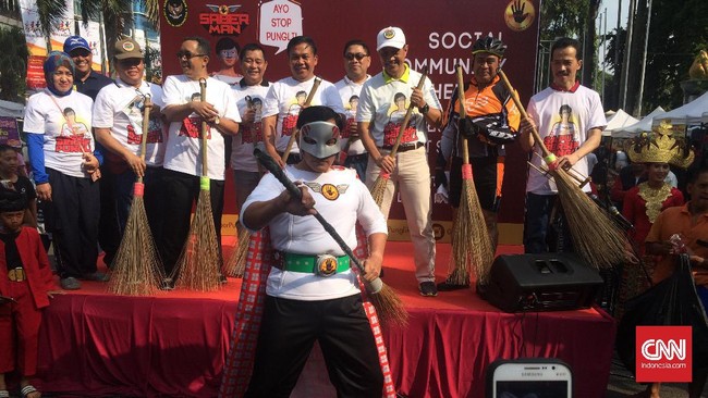 Satgas Saber Pungli harap maskot mereka bisa menggugah masyarat untuk ikut berantas pungutan liar.