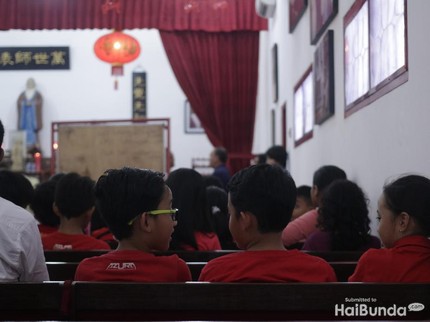 Foto: Seru! Saat Anak-anak Mengenal Keberagaman di Wisata Rumah Ibadat